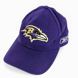 Baltimore Ravens NFL Cap Hat Reebok Authentic Sideline One Size Fits All - Picture 1 of 5