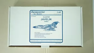 Dynavector Air Models 1/48 Kit sottovuoto Gloster Javelin FAW.9 4805 NUOVO G5-4 - Foto 1 di 13
