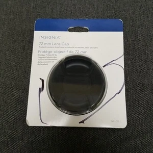 Insignia 72mm Lens Cap Acryl Black NS-LC72 - Bild 1 von 2