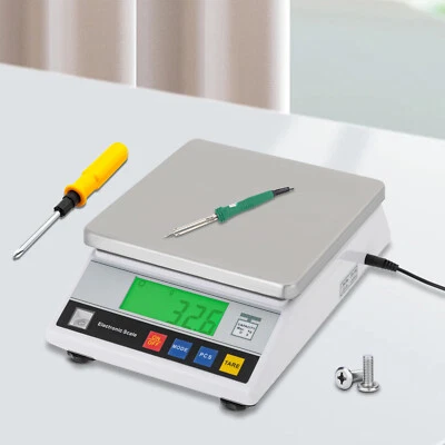 High Precision Industrial Scale Accurate Digtal Electronic Scale 0.1g/0.00022 lb - Image 1 of 4