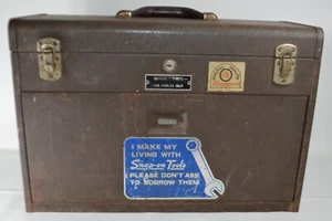 Kennedy 520 Tool Box Machinist 7 Drawer Felt Lining Professional Vintage USA - Picture 1 of 20