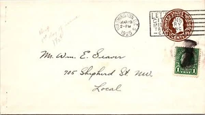 SC# U481 FDC - Uprated - Machine Canceled - L36911 - Picture 1 of 2
