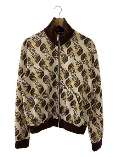 GUCCI Jersey 21SS Giacca Tecnica L Cotone Panna Motivo Totale 651321XJDCE