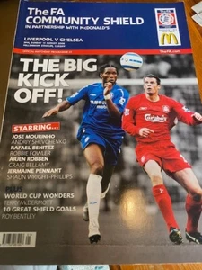 Liverpool v Chelsea: FA Community Shield Programme 2006 - Picture 1 of 1