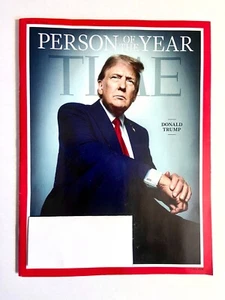 Dec. 30,  2024  --- TIME Magazine --- DONALD TRUMP -- Person of the Year - Picture 1 of 2