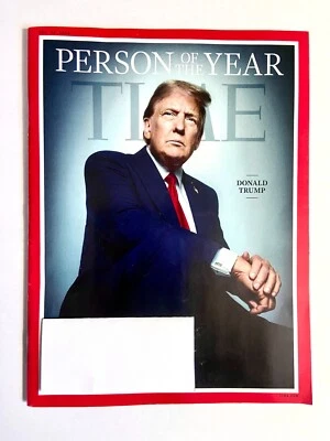 Dec. 30,  2024  --- TIME Magazine --- DONALD TRUMP -- Person of the Year - Image 1 of 2