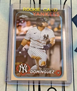 Jasson Dominguez RC 2024 Topps cromo refractor ⚾ #89 novato Yankees cantidad 🔥 - Imagen 1 de 3