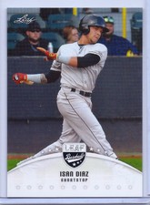 ISAN DIAZ 2016 LEAF BASEBALL ROOKIE CARD #LB-1D1! ARIZONA DIAMONDBACKS!