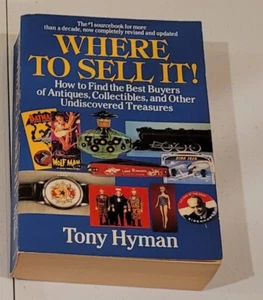 Where to Sell It! by Tony Hyman (1993, Trade Paperback) - Picture 1 of 1