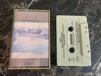 Rush - Grace Under Pressure (Cassette Tape, 1984, Island/Mercury)RARE~VINTAGE~VG - Image 1 of 3