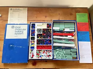 VINTAGE COCHRANES ORBIT MOLECULAR BUILDING LARGE SET ATOMIC STRUCTURES MOLECULES - Picture 1 of 14