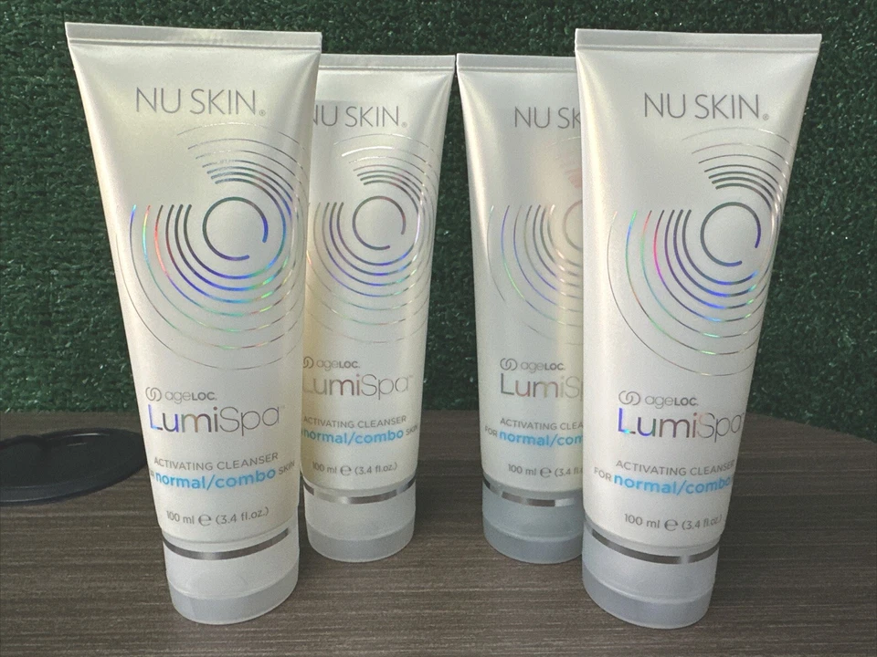 Nu Skin Nuskin Lumispa activating cleanser / Combo for ageLOC Lumi Spa 4 Pack - Image 1 of 4