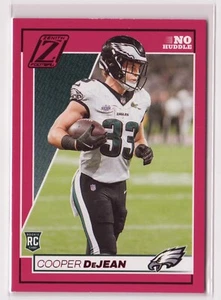 2024 Panini Zenith - Rookies Cooper DeJean #121 (RC) No Huddle Red - Imagen 1 de 2
