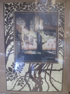 Arthur Rackham Sleeping beauty Vintage original poster displayed 20440 - Picture 1 of 5