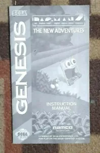 SOLO MANUAL Pacman The New Adventures Sega Genesis Manual de Instrucciones SOLAMENTE - Imagen 1 de 2