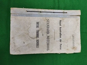 WW2 LARGE RAAF TRAINING SCHOOL NOTEBOOK 1941 - Picture 1 of 9