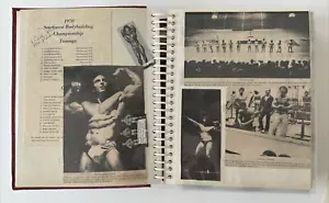 1980s Amatuer Bodybuilder Scrapbook News Articles Clippings Arnold - SEE COND - Picture 1 of 19