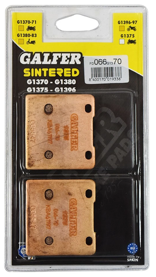 Pastillas de freno delanteras Galfer para Suzuki VS 750 GLFH/GLPH Intruder VR51A 1987 Foto 1 de 1