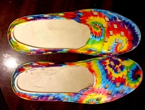 Vans Off the Wall Strandschuhe Größe 13 Regenbogenfarben - Bild 1 von 4