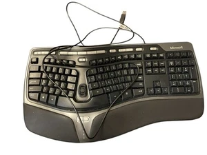 Microsoft Natural Ergonomic 4000 (B2M-00012) tastiera cablata usata - Foto 1 di 10