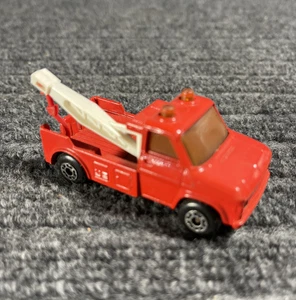 Vintage Lesney Matchbox Superfast No. 61 Ford Wreck Truck Tow Red 1978 England - Picture 1 of 6