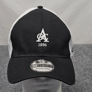 Augusta Country Club 1896 Golf Hat Medium Large Black Mesh New Era 39Thirty - Picture 1 of 6