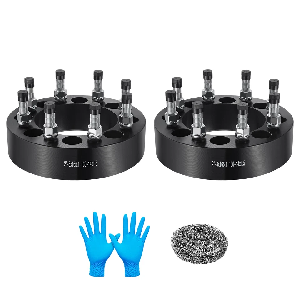 2PCS 2 Inch Wheel Spacers 8x6.5" For 2002-2006 Chevrolet Silverado 1500 HD - Image 1 of 4