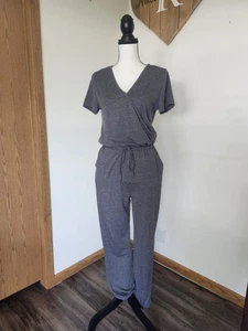 Pretty Garden Gray Women's Jumpsuit - Picture 1 of 6