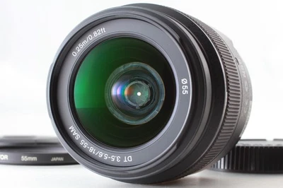 [Exc+5]  Sony Camera Lens Only (SAL1855) - 18-55mm - DT F3.5-5.6 From JAPAN - image 1 of 4