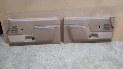 Par de paneles de puerta bronceados 1987 1991 potencia izquierda y derecha F150 F250 F350 Bronco Foto 1 de 4