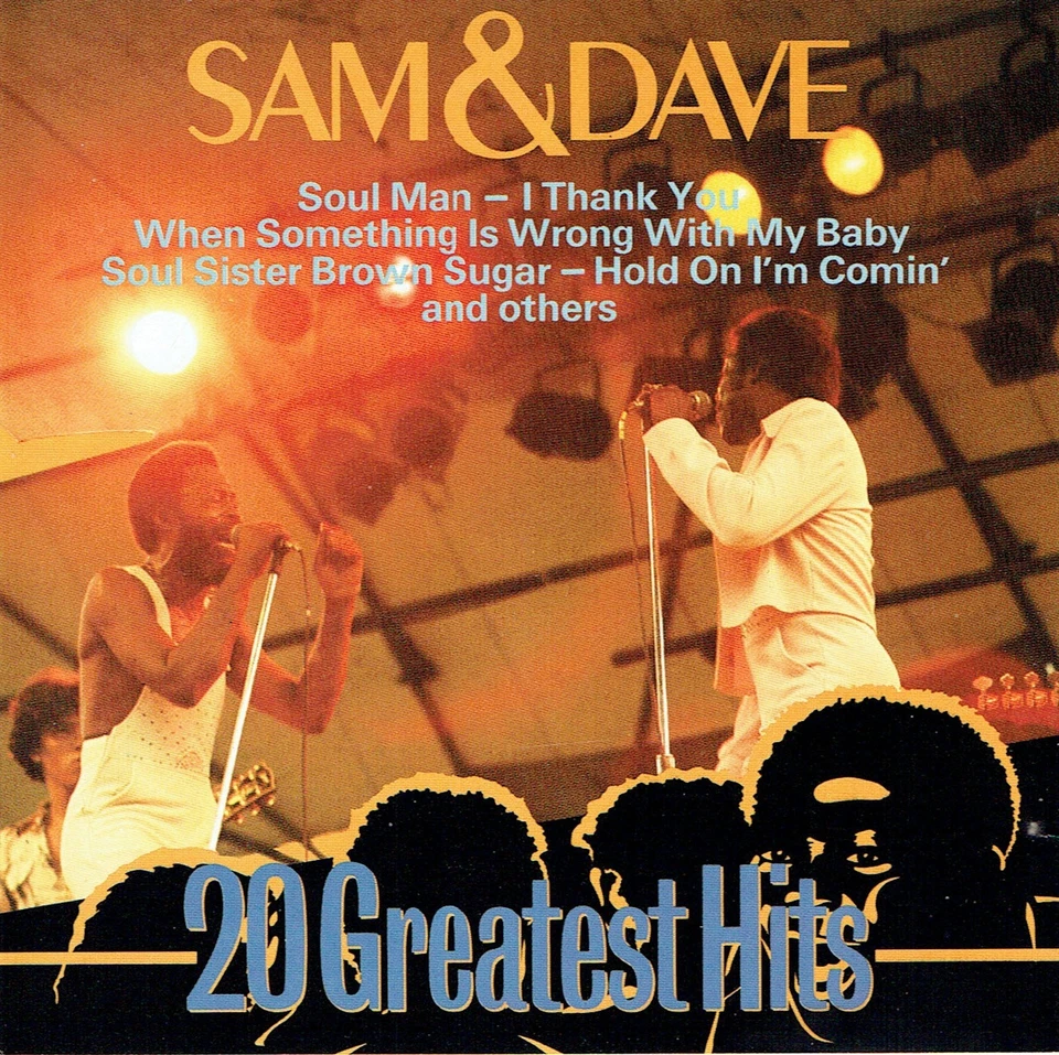 (CD) Sam & Dave – 20 Greatest Hits - Soul Man, Hold On, I’m Comin’, u.v.a. - Bild 1 von 2