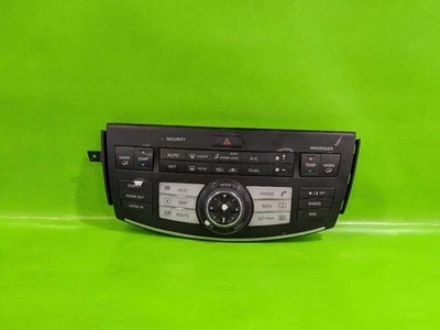 06 07 INFINITI M35 RADIO TEMPERATURE CONTROL PANEL W/NAVIGATION OEM 4297-5 - Image 1 of 3