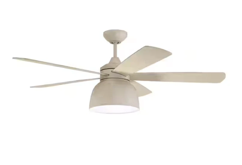 Craftmade Ventura 52 in. Dual Mount Indoor/Outdoor Cottage White Ceiling Fan - Image 1 of 1
