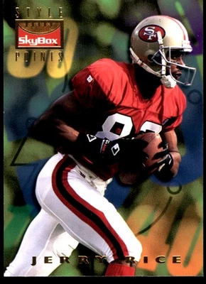 Jerry Rice 1995 SkyBox Premium #144 49ers NFL LEER ENVÍO GRATUITO AutographDen Foto 1 de 2