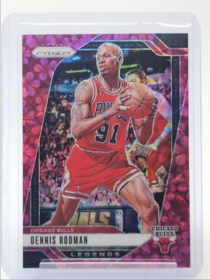 DENNIS RODMAN 2024-25 PANINI PRIZM LEGENDS PLUM BLOSSOM BULLS /8 Q5646 - Image 1 of 2