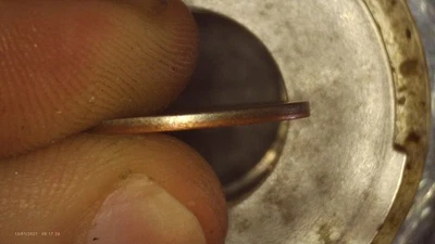 2000 P Roosevelt Dime Raised Rim No Ridges Non Reeded Error Coin UNC  RARE - Image 1 of 3