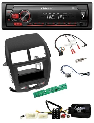 Pioneer DAB 1DIN MP3 Lenkrad USB Autoradio für Mitsubishi ASX 2010-2014 - Bild 1 von 4