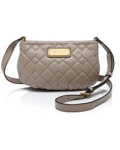 *MARC JACOBS** GRAUE GESTEPPTE LEDER Q PERCY CROSSBODY - Bild 1 von 2