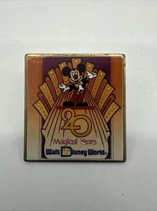 Mickey Mouse Walt Disney World 20 Magical Years Anniversary Pin 1991 - Picture 1 of 4