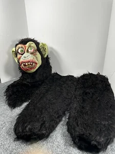 Halloween Costume Mask Derranged Gorrila With Leggins. - Picture 1 of 4
