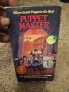 Puppet Master 3: Toulons Revenge VHS, 1991 Full Moon - Foto 1 di 6