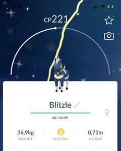 Shiny Blitzle Fashion Week Hat Cap Event Costume Pokemon Gen5 Go Pokémon - Picture 1 of 1