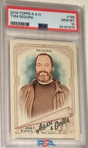 2018 Topps Allen & Ginter PSA 10 Tom Segura Rookie Card #198 - Picture 1 of 2