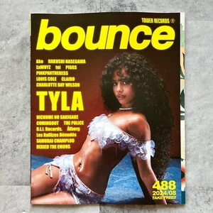 bounce magazine 488 Aug 2024 Tower Record TYLA Hakushi Hasegawa Ako Japanese - Picture 1 of 5