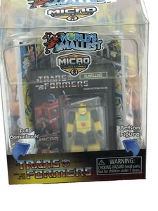 Bumblebee World's Smallest Transformers 1.25" Mini Figure w/2.25" NO Comic book - Picture 1 of 4