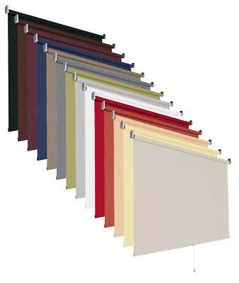 Rollo Springrollo Mittelzugrollo Schnapprollo Fenster Tageslicht Plissee Vorhang - Bild 1 von 4