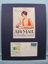 The 50th Anniversary of Airmail & First Day Cover of Commercial Aviation stamp