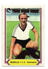 MURILLO - U.D. SALAMANCA 1980-81 CHROME ESTE PANINI LEAGUE 80/81