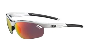 Tifosi VELOCE WHITE BLACK INTERCHANGEABLE CLARION RED LENS total 3 pair lenses - Picture 1 of 1