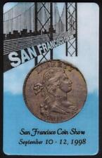 5m San Francisco Coin Show (09/98): 1804 Coin & Golden Gate Bridge Phone Card